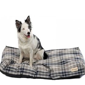 Pet Comfort 60x90 cm M Lima Varius Mavi Kareli Köpek Yatağı