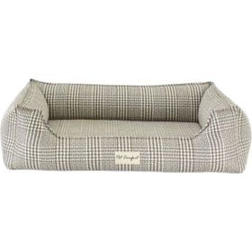Pet Comfort 70X90 cm Delta Varius Bej Kareli Köpek Yatağı