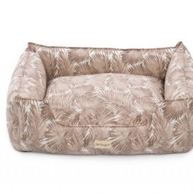 Pet Comfort Alpha Açık Kahverengi Beyaz L 105x85 cm Köpek Yatağı