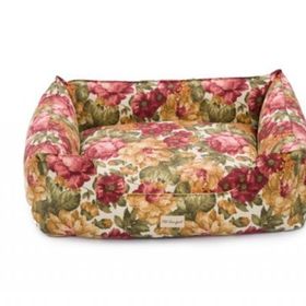 Pet Comfort Alpha Gül Desenli L 105x85 cm Köpek Yatağı