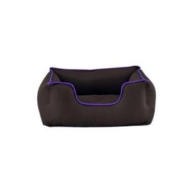 Pet Comfort Alpha Kahverengi W Mor Biye S 60x50 cm Kedi ve Köpek Yatağı