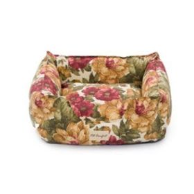 Pet Comfort Alpha Merta 50x60 cm Gül Desenli Kedi ve Köpek Yatağı