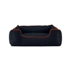 Pet Comfort Alpha Outdoor Siyah W Oranj Biye 105x85 cm Köpek Yatağı