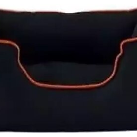Pet Comfort Alpha Outdoor Siyah W Oranj Biye 60x50 cm Köpek Yatağı