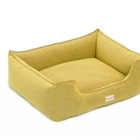 Pet Comfort Alpha Sarı L 105x85 cm Köpek Yatağı