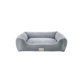 Pet Comfort Bravo Duo L Gri 90x70 cm Peluş Köpek Yatağı