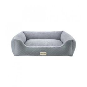 Pet Comfort Bravo Duo Mirinda Gri Peluş 90x70 cm Köpek Yatağı