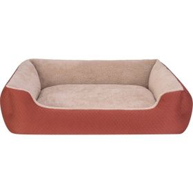 Pet Comfort Bravo Duo Tarçın/Bej XL 105x80 cm Köpek Yatağı