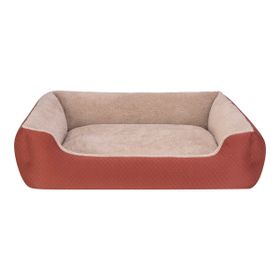 Pet Comfort Bravo Duo Tarçın/Bej XL 105x80 cm Köpek Yatağı