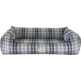 Pet Comfort Delta Varius Kareli Lacivert 80x105 cm Kedi ve Köpek Yatağı