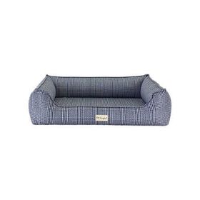 Pet Comfort Delta Varius Kareli Mavi 80x105 cm Kedi ve Köpek Yatağı
