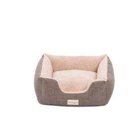 Pet Comfort Echo Kahve Bej S 60x50 cm Kedi ve Köpek Yatağı