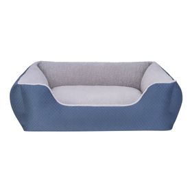 Pet Comfort Echo Mavi Gri L Peluş Köpek Yatak