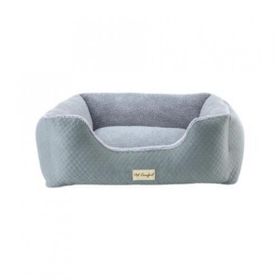 Pet Comfort Echo Mirinda Gri Peluş 80x65 cm Köpek Yatağı