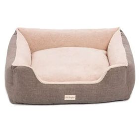 Pet Comfort Echo Varro Kahve-Bej M 65x80 cm Köpek Yatağı