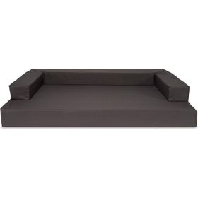 Pet Comfort Gloria Sofa Kahverengi XL 120x80x10 cm Su Geçirmez Köpek Yatağı