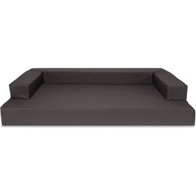Pet Comfort Gloria Sofa Kahverengi XL 70x53x8 cm Su Geçirmez Köpek Yatağı
