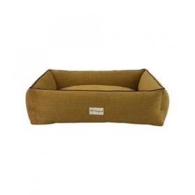 Pet Comfort Golf Vita Parliament Mavi W Hardal Biye 90x70 cm Köpek Yatağı