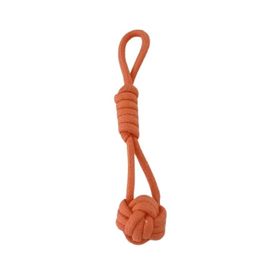 Pet Comfort İpli %100 Pamuk Turuncu 15 cm Kedi Oyuncağı