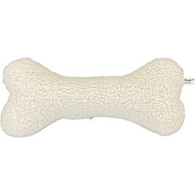 Pet Comfort Kemik Şekilli Peluş Ekru 32 cm Köpek Oyuncağı