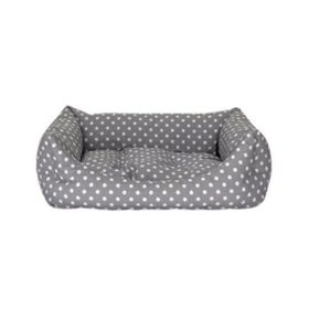 Pet Comfort Puantiyeli Bej 40x50 cm Xsmall Uniform Kedi ve Köpek Yatağı
