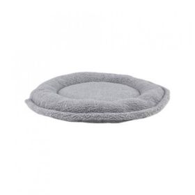Pet Comfort Sunflower Çift Taraflı Gri Dot Peluş 85 cm Köpek Yatağı