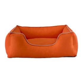 Pet Comfort Turuncu w Beyaz Biye M 80x65 cm 21051 Alpha Köpek Yatağı