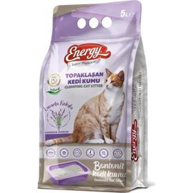 Pet Food Energy Bentonit Lavanta Kokulu 5 lt Kedi Kumu