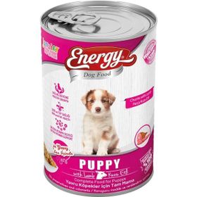 Pet Food Energy Kuzu Etli 96x400 gr Yavru Islak Köpek Maması