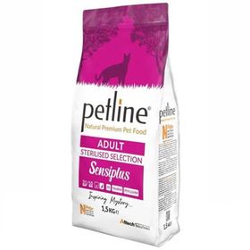 Pet Line 1,5 kg Natural Sensiplus Adult Sterilised Tavuklu Kısırlaştırılmış Yetişkin Kedi Maması