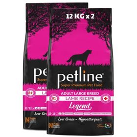 Pet Line Legend Kuzu Etli Tahıllı 24 kg Kuru Köpek Maması
