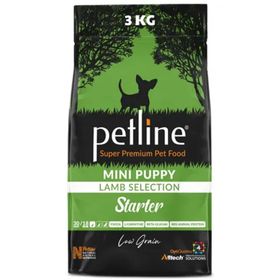 Pet Line Mini Puppy Kuzu Etli Düşük Tahıllı 3 kg Kuru Köpek Maması