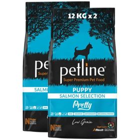 Pet Line Mini Puppy Tüm Irk Somonlu Düşük Tahıllı 24 kg Kuru Köpek Maması