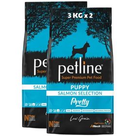 Pet Line Mini Puppy Tüm Irk Somonlu Düşük Tahıllı 6 kg Kuru Köpek Maması