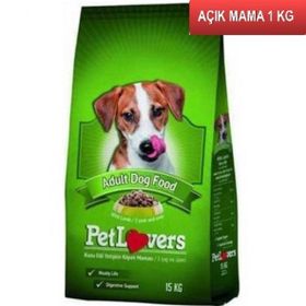 Pet Lovers 1 kg Açık Kuzulu Yetişkin Köpek Maması