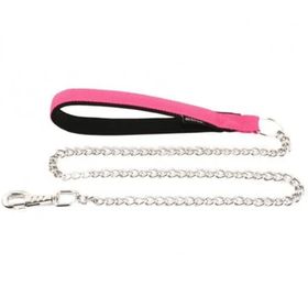 Pet Mamacı Actirex 3 mm x 100 cm Neon Pembe Kedi Köpek Zincir Gezdirme Kayışı