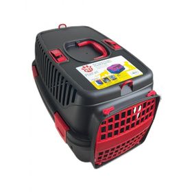 Pet Plast'art 48x32,5x31 cm Kırmızı Kedi Köpek Seyehat Taşıma Çantası