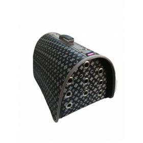 Pet Pretty 28x44x28 cm Siyah Flybag Kapalı Kedi ve Köpek Taşıma Çantası