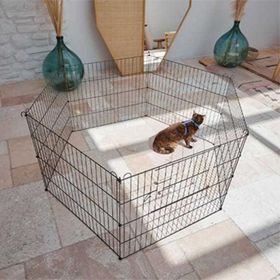 Pet Pretty 75x69 cm Büyük Köpek Bahçe ve Eğitim Çiti