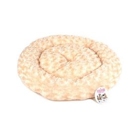 Pet Pretty Krem 55x55 cm Simit Köpek Yatağı