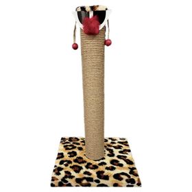 Pet Pretty Palyaço 50 cm Leopar Kedi Tırmalama