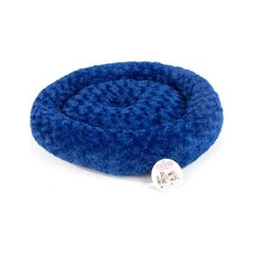 Pet Pretty Peluş Mavi 55x55 cm Simit Köpek Yatağı