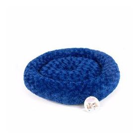 Pet Pretty Peluş Mavi 55x55 cm Simit Köpek Yatağı