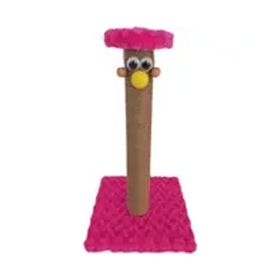 Pet Pretty Pembe Palyaço 50 cm Kedi Tırmalama