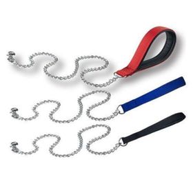 Pet Style 4 mm Yumuşak Tutmalı Kalın Zincir Gezdirme Tasması