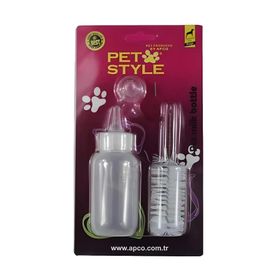 Pet Style 50 ml Yavru Kedi ve Köpek Biberon Seti