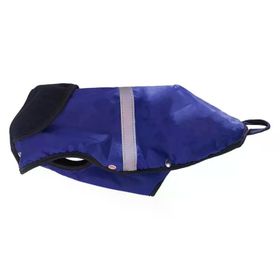 Pet Style No:2 Mavi Yakalı ve Reflektörlü Yağmurluk