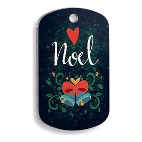Pet Tag Art Christmas Serisi Sweet Noel Asker Kedi ve Köpek Künyesi