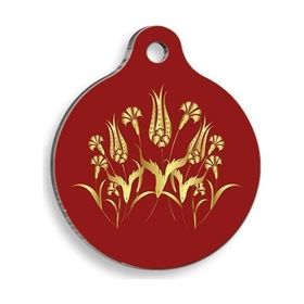 Pet Tag Art Motif 4 Köpek Künyesi