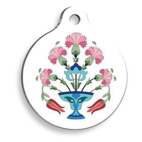 Pet Tag Art Motif 8 Kedi ve Köpek Künyesi